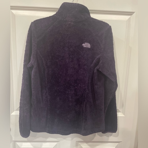 The North Face Osito Fuzzy Fleece Woman’s Medium Purple Jacket - Picture 2 of 11